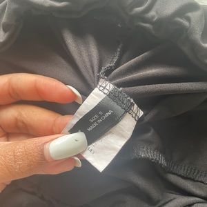 Blushmark Black Stacked Leggings